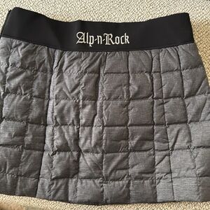 Alp-n-Rock mini puffy skirt.
